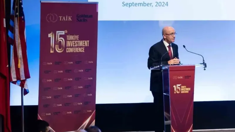 Bakan Şimşek: "Güçlü, büyük, dinamik ekonomisi ve stratejik konumuyla ülkemizin yatırım çekme potansiyeli yüksektir" Bakan Şimşek: "Güçlü, büyük, dinamik ekonomisi ve stratejik konumuyla ülkemizin yatırım çekme potansiyeli yüksektir"