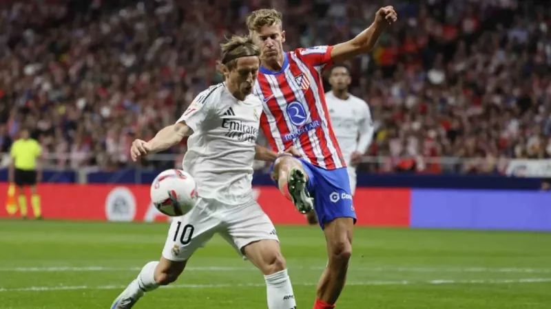 Olaylı Madrid derbisinde kazanan çıkmadı Olaylı Madrid derbisinde kazanan çıkmadı