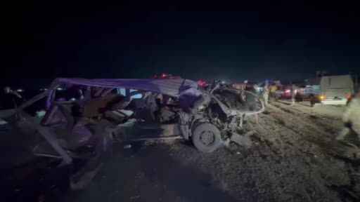 Irak'ta katliam gibi kaza: 16 ölü, 13 yaralı Irak'ta katliam gibi kaza: 16 ölü, 13 yaralı