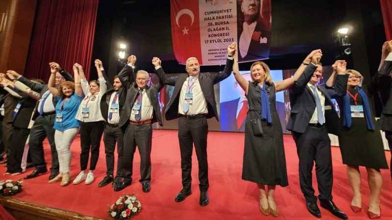 CHP Bursa İl Başkanlığına Nihat Yeşil seçildi CHP Bursa İl Başkanlığına Nihat Yeşil seçildi