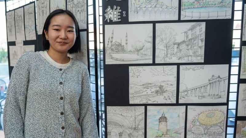 Japon mimarlık öğrencileri geleneksel Türk mimarisini inceledi Japon mimarlık öğrencileri geleneksel Türk mimarisini inceledi