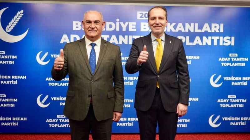 Yeniden Refah Partisi 74 belediye başkan adayını açıkladı Yeniden Refah Partisi 74 belediye başkan adayını açıkladı