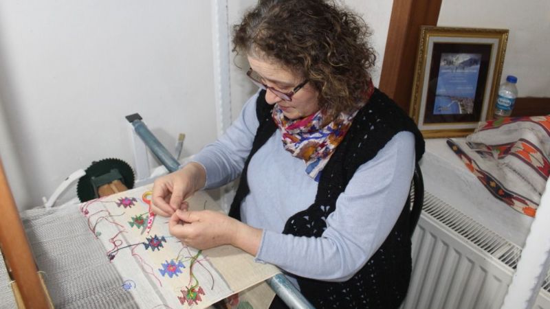 Sinop’un keten dokumaları yaza hazırlanıyor Sinop’un keten dokumaları yaza hazırlanıyor