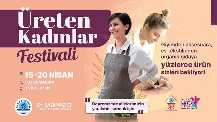 Kadın Girişimciler Üreten Kadınlar Festivali'nde Kadın Girişimciler Üreten Kadınlar Festivali'nde