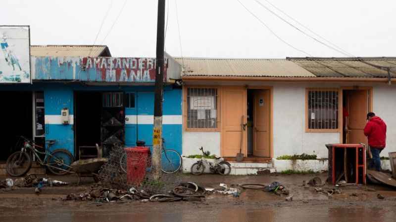 Şili'de sellerde bin 421 ev yıkıldı! Şili'de sellerde bin 421 ev yıkıldı!