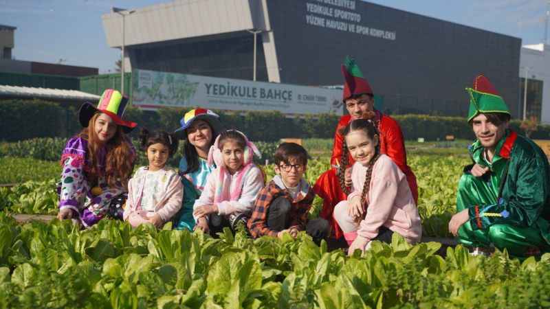 Yedikule Bahçe'de Kestane Günü etkinliği Yedikule Bahçe'de Kestane Günü etkinliği