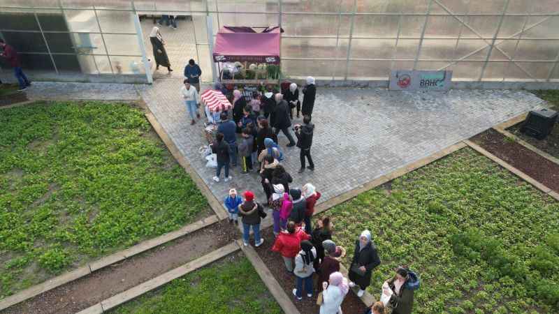 Yedikule Bahçe'de Kestane Günü etkinliği Yedikule Bahçe'de Kestane Günü etkinliği