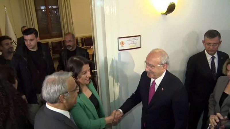 Kılıçdaroğlu, HDP ile görüştü