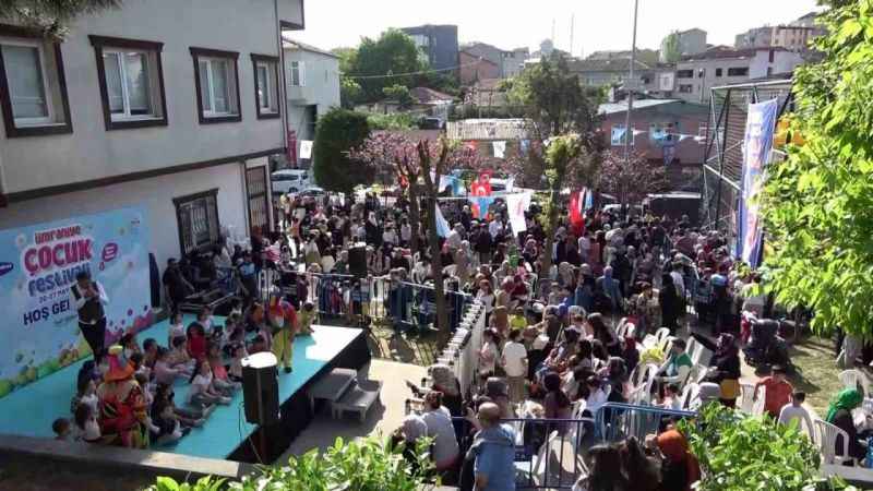 Çocuklar Ümraniye Çocuk Festivali’nde