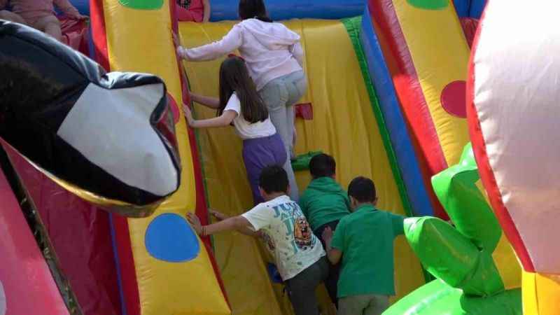 Çocuklar Ümraniye Çocuk Festivali’nde