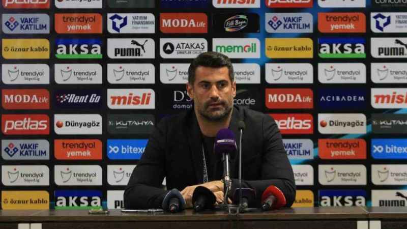 Volkan Demirel: "Kazanmamız gereken ya da puan almamız gereken bir maçtı"