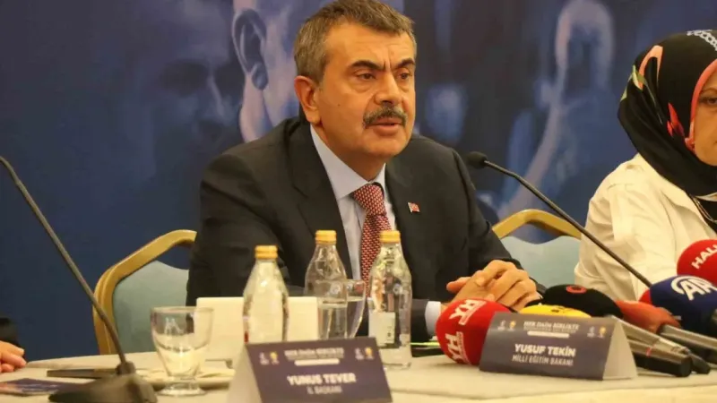 Milli Eğitim Bakanı Tekin: "Niye rahatsız oluyorsunuz?"