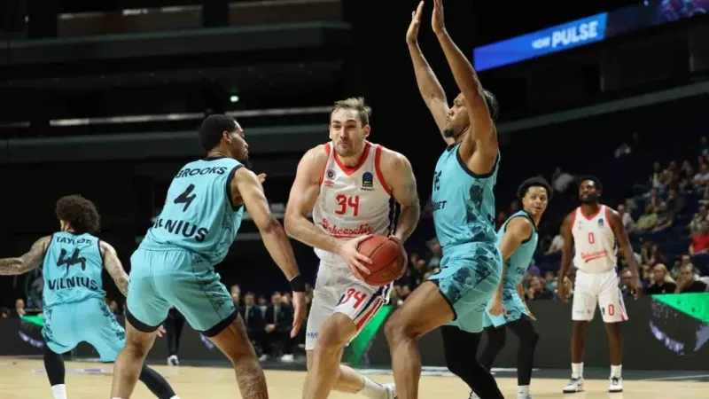 EuroCup: BC Wolves Vilnius: 69 - Bahçeşehir Koleji: 80