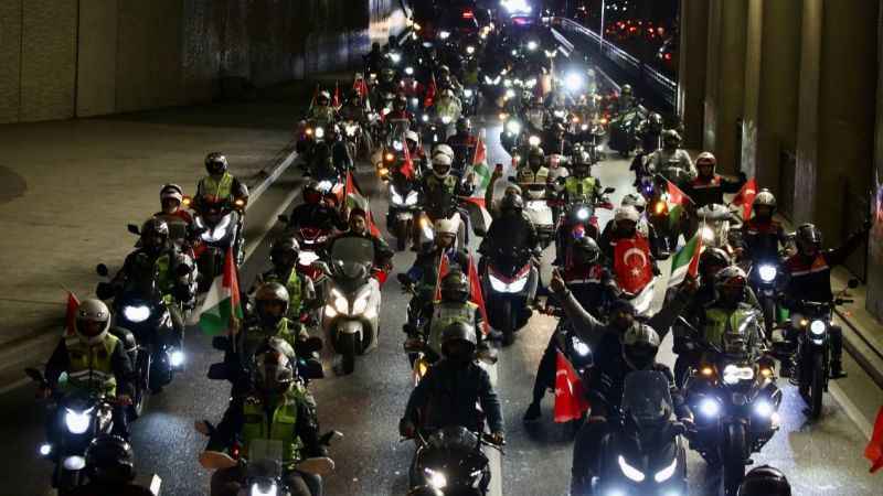 İstanbul, Filistin’e destek için ayağa kalktı