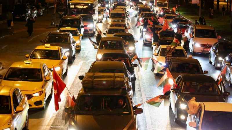 İstanbul, Filistin’e destek için ayağa kalktı