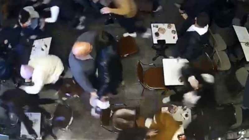 Galata’da dehşet anları