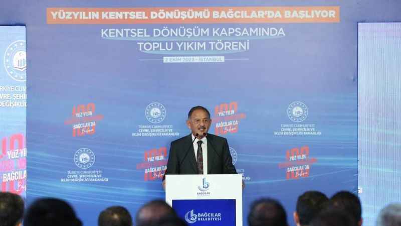 Çevre, Şehircilik ve İklim Değişikliği Bakanı Özhaseki: "Hazine arsalarını kentsel dönüşümde değerlendireceğiz"
