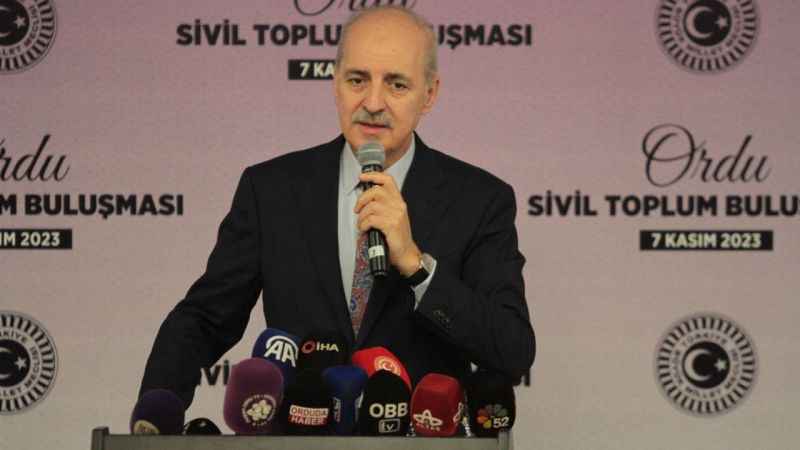 TBMM Başkanı Kurtulmuş: "Çabamız 3'üncü dünya savaşının önüne geçmek"