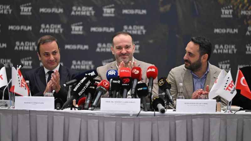 Sadık Ahmet filmi için basın toplantısı yapıldı