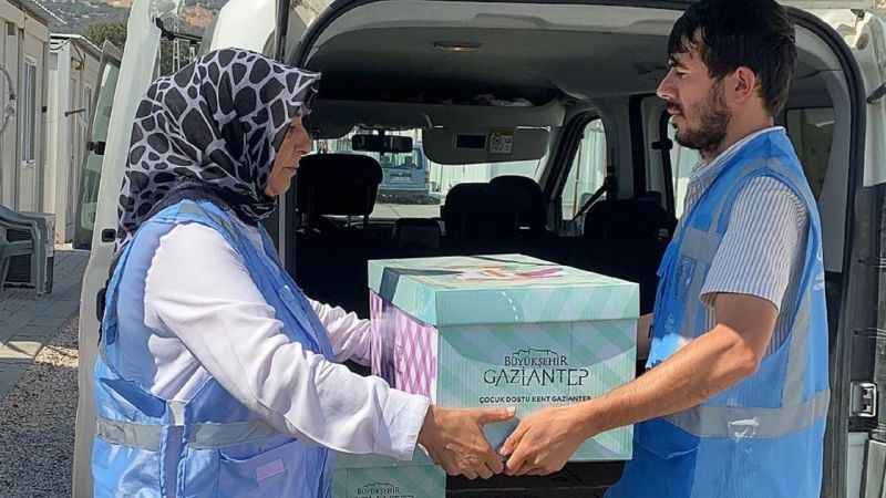 Gaziantep'te yenidoğan 15 bin bebeğe ilk hediye