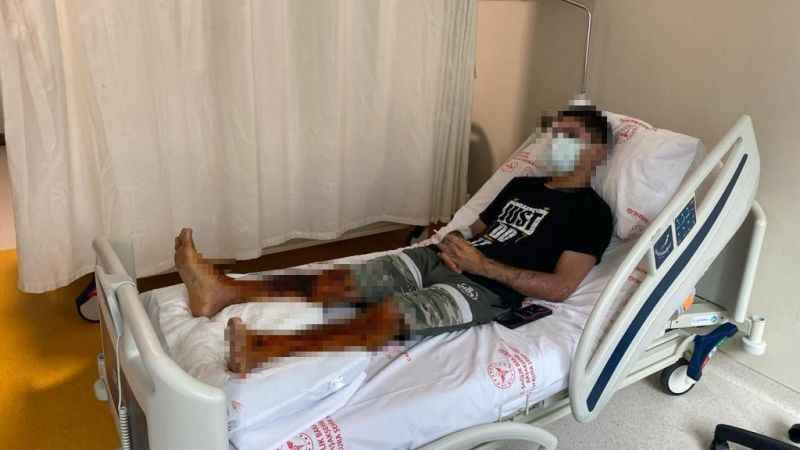 Lavabo açıcı 21 yaşındaki gence dehşeti yaşattı