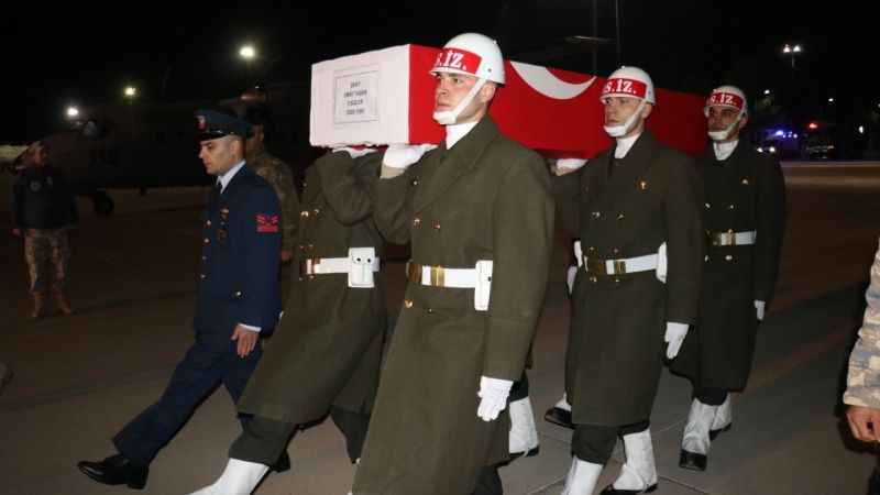 Şehit Emre Taşkın'ın cenazesi Malatya'ya getirildi