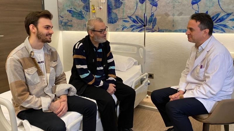 Oğlunun verdiği karaciğerle yaşama tutundu