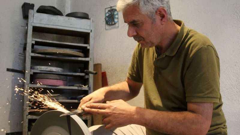 Bıçakçılarda arife yoğunluğu