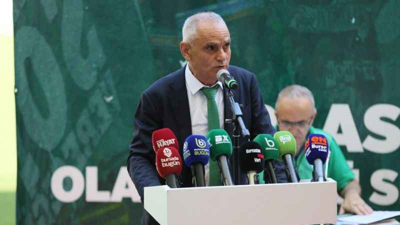 Bursaspor’un yeni başkanı Recep Günay oldu