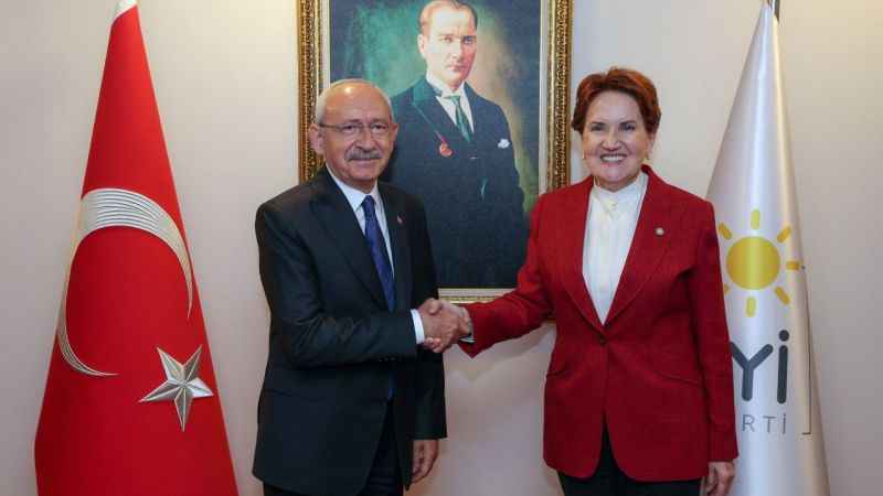 Kılıçdaroğlu'ndan Akşener'e sürpriz ziyaret