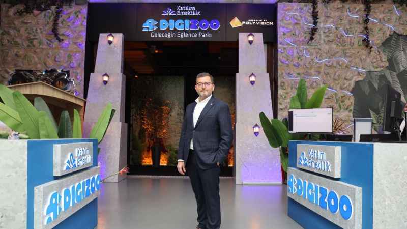 Türkiye’nin ilk holografik eğlence parkı Katılım Emeklilik DigiZoo kapılarını açtı