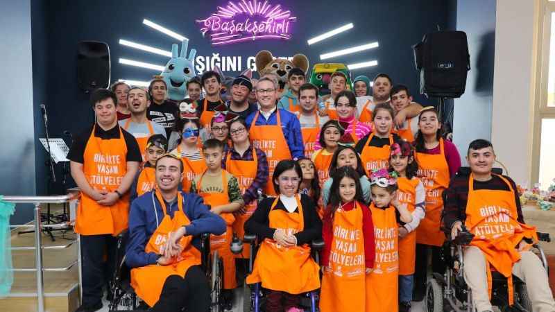 Başakşehir'de özel çocuklarla Yerli Malı Haftası etkinliği