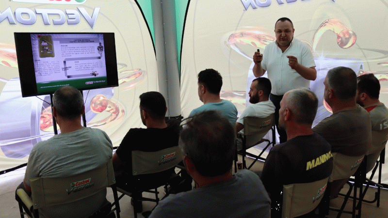 Castrol VECTON, Türkiye'yi dolaştı