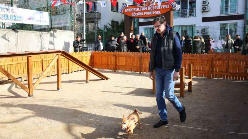 Eyüpsultan'da Patili Park ve Göktürk Pati Kliniği açıldı