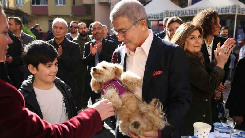 Eyüpsultan'da Patili Park ve Göktürk Pati Kliniği açıldı