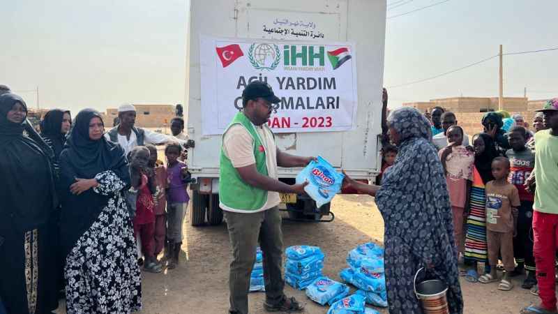 İHH Sudan’a gönderdiği yardımların dağıtımına devam ediyor