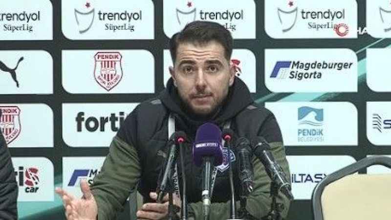 Barış Kanbak: Zaman zaman deplasmanlarda hakemle ilgili problem yaşıyoruz