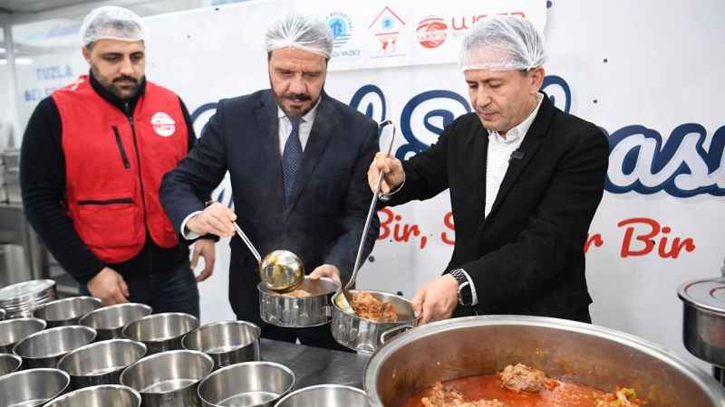 Tuzla Belediyesi Aşevi, günde 5 bin kişiye ulaşıyor