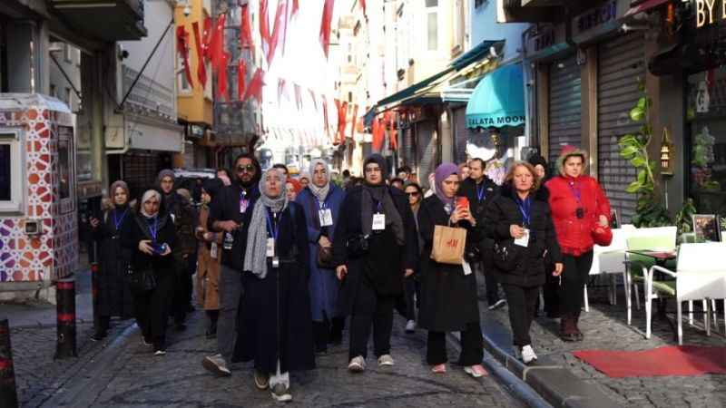Tuzlalıların rotası Galata Kulesi ve İstiklal Caddesi'ydi