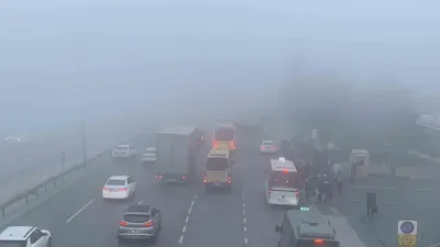 İstanbul’da sis etkili oldu, görüş mesafesi düştü