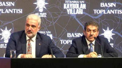 AK Parti İstanbul İl Başkanlığı'nda “İstanbul’un Kaybolan Yılları” toplantısı