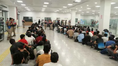 Kocaeli'de 163 düzensiz göçmen sınır dışı edildi