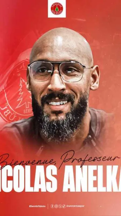 Ümraniyespor’un yeni CEO’su Nicolas Anelka