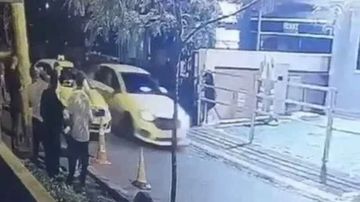 Şişli’de gece kulübüne çifte saldırıda yeni görüntüler: Çakarlı araçla ateş açmışlar