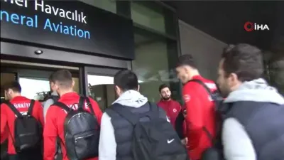 A Milli Futbol Takımı, Ermenistan’a gitti