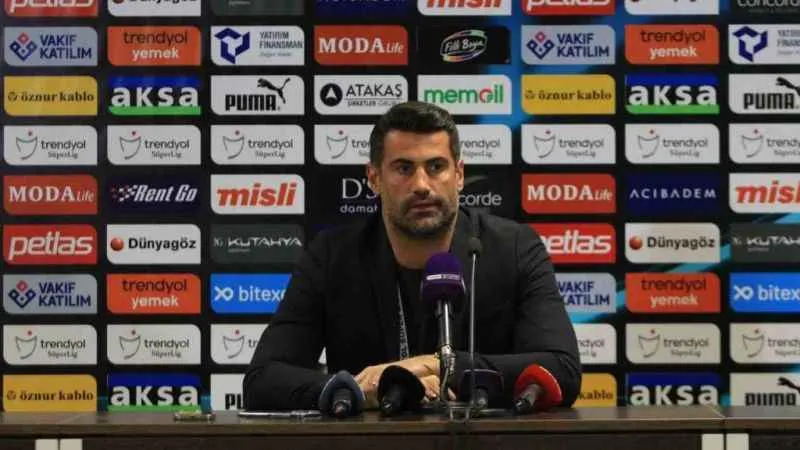 Volkan Demirel: "Kazanmamız gereken ya da puan almamız gereken bir maçtı"