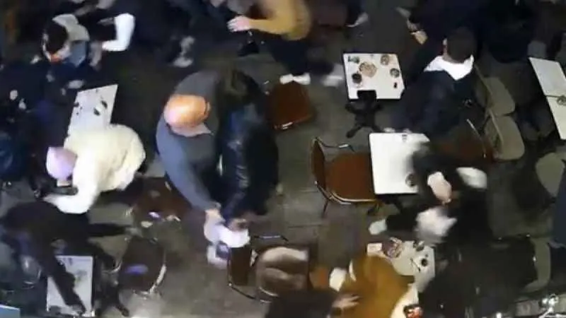 Galata’da dehşet anları