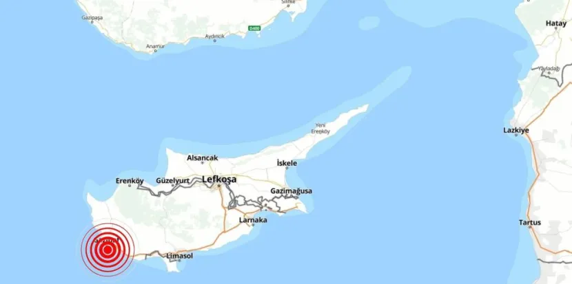 Afrika'nın Kıbrıs'ı Anadolu'ya itmesi sebebiyle depremler oluyor