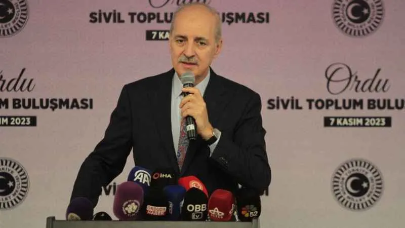 TBMM Başkanı Kurtulmuş: "Çabamız 3'üncü dünya savaşının önüne geçmek"