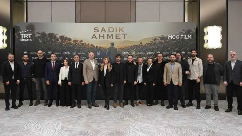 Sadık Ahmet filmi için basın toplantısı yapıldı